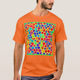 Kleurrijk stijlvol en chic patroon t-shirt