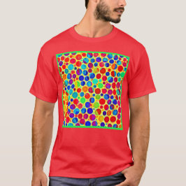 Kleurrijk stijlvol en chic patroon t-shirt
