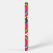 Kleurrijk Stijlvol Geometrisch Vintage Cute Patroo iPhone Hoesje (Rechterkant)