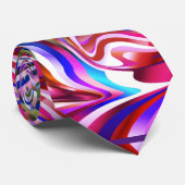 Kleurrijk stijlvol stropdas (Opgerold)