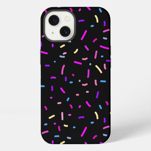 Kleurrijk Stijlvol Zomerfeest Patroon iPhone Hoesje (Achterkant)