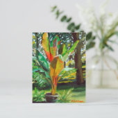 Kleurrijk stilleven Schilderen van Plant van de ba Briefkaart (Staand voorkant)