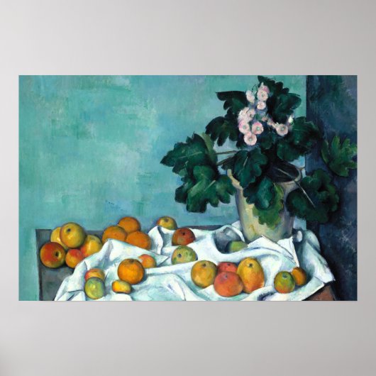 Kleurrijk stilleven schilderij poster (Voorkant)