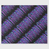 Kleurrijk Stip en driekleurig omslagpapier Cadeaupapier (Vlak)