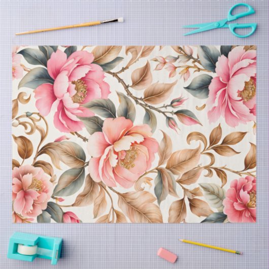 Kleurrijk  Stof Art Tissue Papier (Craft)