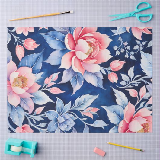 Kleurrijk Stof Art Tissue Papier (Craft)