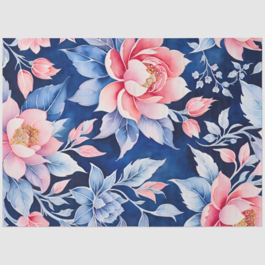 Kleurrijk  Stof Art Tissue Papier (Voorkant)