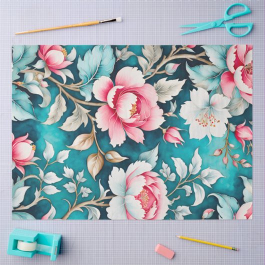 Kleurrijk  Stof Art Tissue Papier (Craft)