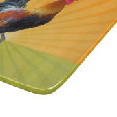 Kleurrijk stoprooster, snijvlak snijplank (Hoek)