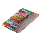 Kleurrijk straatbeeld magneet (Linkerzijde)