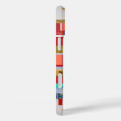 kleurrijk strepen patroon gepersonaliseerd Case-Mate iPhone case (Achterkant / Rechts)
