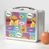 Kleurrijk stripboek Gepersonaliseerde naam Pop Art (In situ)