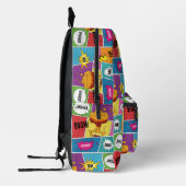 Kleurrijk stripboek Gepersonaliseerde naam Pop Art Bedrukte Rugzak (Links)