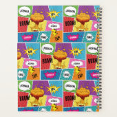 Kleurrijk stripboek Gepersonaliseerde naam Pop Art Planner (Achterkant)