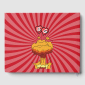 Kleurrijk stripboek Pop Art Wedding Gastenboek (Achterkant)