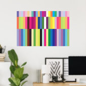 Kleurrijk strips poster (Thuiskantoor)