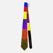 kleurrijk stropdas (Voorkant)