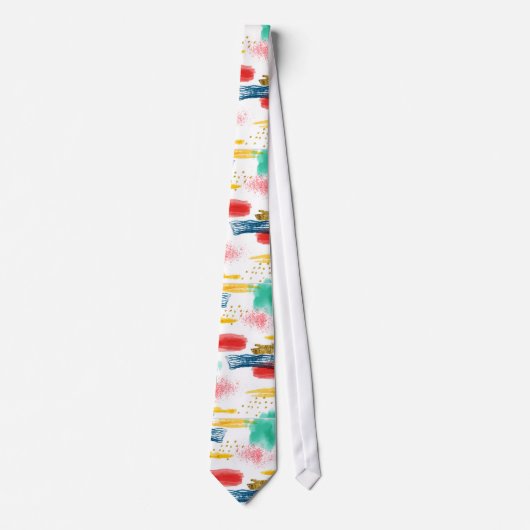 kleurrijk stropdas (Voorkant)