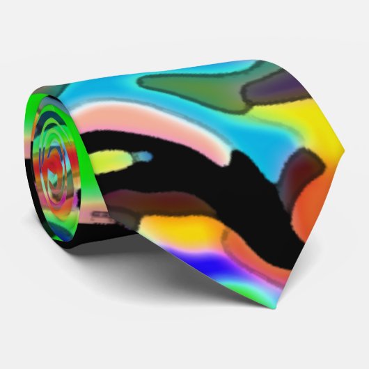 Kleurrijk Stropdas (Opgerold)