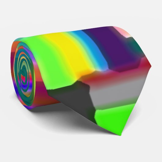 Kleurrijk Stropdas (Opgerold)