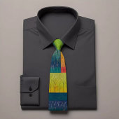 Kleurrijk Stropdas met meerdere patronen