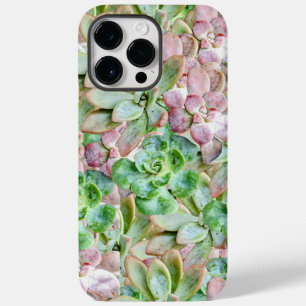 Kleurrijk Succulent Case-Mate iPhone 14 Pro Max Hoesje