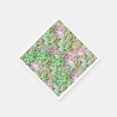 Kleurrijk Succulent Servet (Hoek)