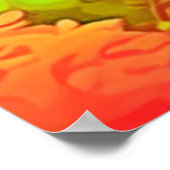 Kleurrijk Sunset Uitzicht Poster (Hoek)