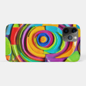 Kleurrijk surrealistisch beeldhouwspel Case-Mate iPhone case (Achterkant (horizontaal))