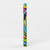 Kleurrijk surrealistisch beeldhouwspel Case-Mate iPhone case (Achterkant/rechts)