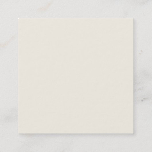 Kleurrijk symbool voor Vriksasana - Yoga Tree pose Vierkante Visitekaartje (Achterkant)