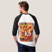 Kleurrijk T-shirt (Achterkant volledig)