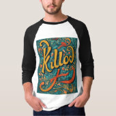 Kleurrijk T-shirt (Voorkant)