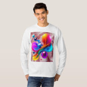 Kleurrijk  t-shirt (Voorkant volledig)