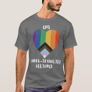 kleurrijk t-shirt