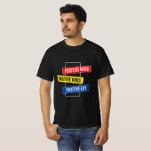 Kleurrijk  T-shirt (Voorkant volledig)
