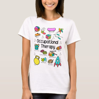 Kleurrijk T-shirt voor Kinderergotherapeuten
