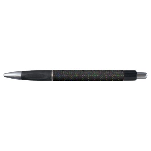 Kleurrijk tech-coderings-elektronicapatroon pen (Voorkant)