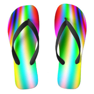 kleurrijk teenslippers