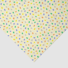 Kleurrijk Terrazzo Confetti Patroon Amalfi Kust Tissuepapier