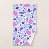Kleurrijk Terrazzo Patroon Bad Handdoek (Handdoek)
