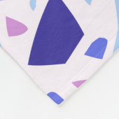 Kleurrijk Terrazzo Patroon Fleece Deken (Hoek)