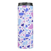 Kleurrijk Terrazzo Patroon Thermosbeker (Achterkant)