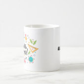 Kleurrijk Terug naar School Teacher Mok (Center)