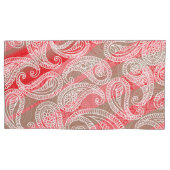 Kleurrijk textielontwerp met ingewikkelde paisle kussensloop (Voorkant-Links)