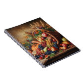 Kleurrijk/Thanksgiving/Cornucopia/Herfst Notitieboek (Rechterzijde)