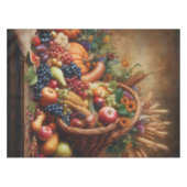 Kleurrijk/Thanksgiving/Cornucopia/Herfst Tafelkleed (Voorkant (Horizontaal))