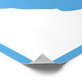 Kleurrijk theeapositiel poster (Hoek)