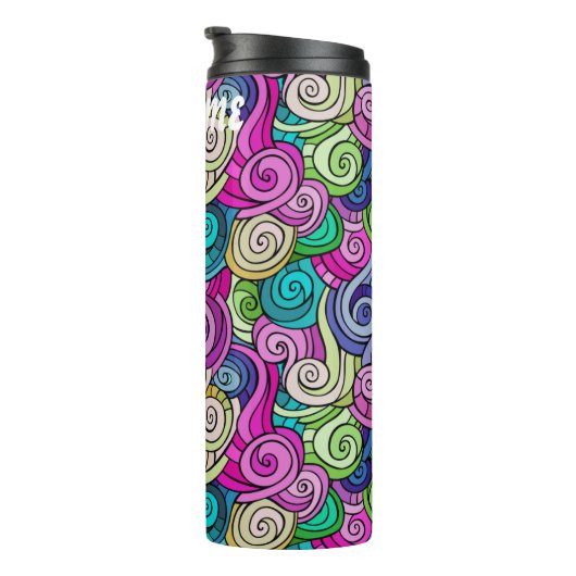  kleurrijk thermosbeker (Geroteerd rechts)