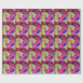 Kleurrijk Tie-Dye Inpakpapier (Vlak)